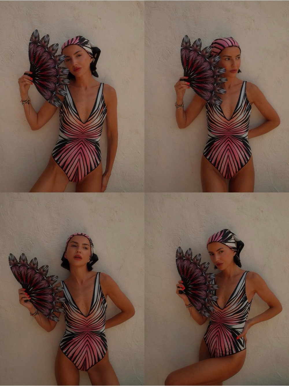 Roberto Cavalli Ray of Paradise Handheld Fan 2026 - Picture 2 of 6